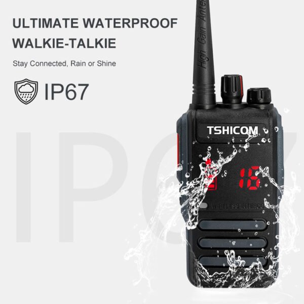 Programmable UHF Analog Handheld 2 Way Radio - Image 2
