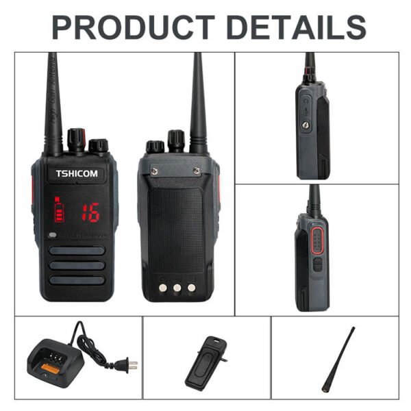 Programmable UHF Analog Handheld 2 Way Radio - Image 5