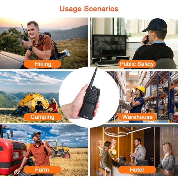 Encrypted 5W Analog Handheld Two Way Radio - Image 5