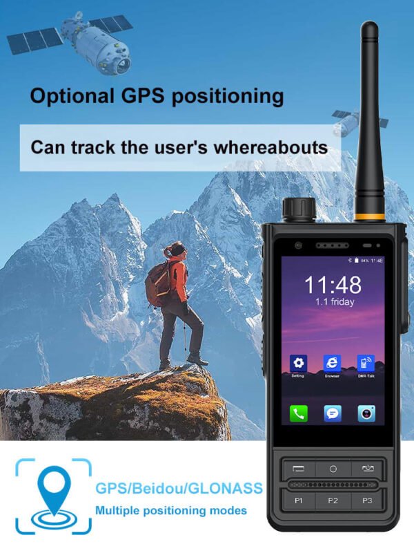 500 Mile Range POC LTE Handheld Radio Walkie Talkie - Image 2