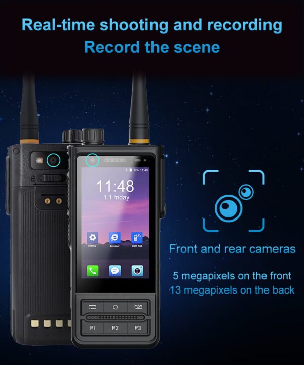 500 Mile Range POC LTE Handheld Radio Walkie Talkie - Image 3