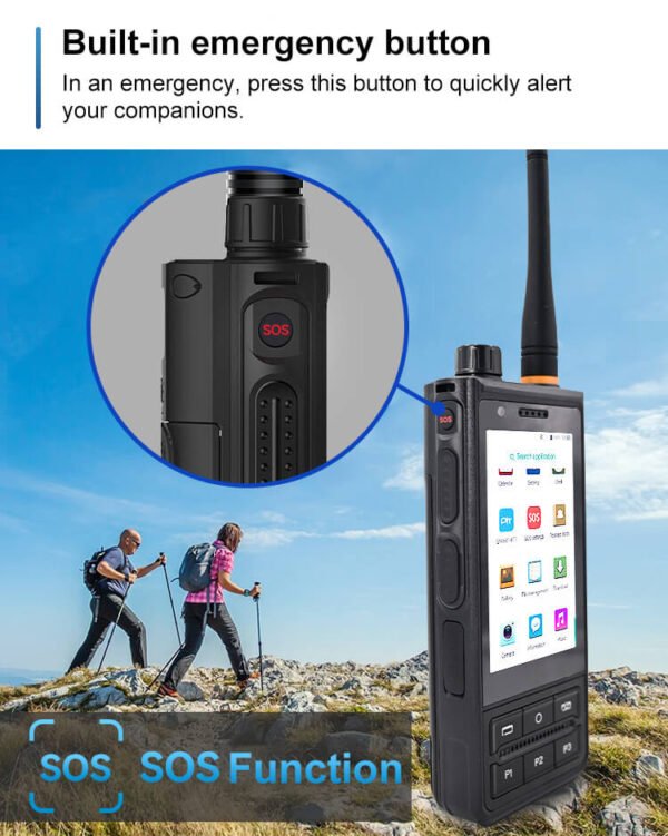 500 Mile Range POC LTE Handheld Radio Walkie Talkie - Image 6