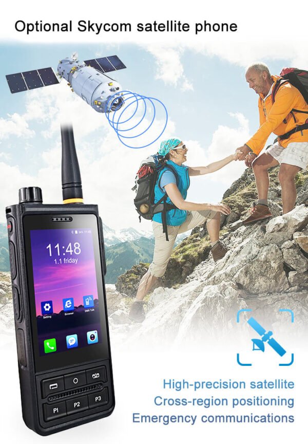500 Mile Range POC LTE Handheld Radio Walkie Talkie - Image 8