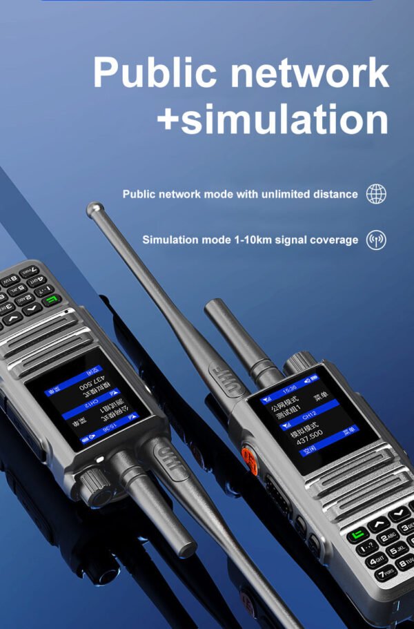 100 Mile Long Distance POC LTE Handheld Radio Walkie Talkie - Image 2