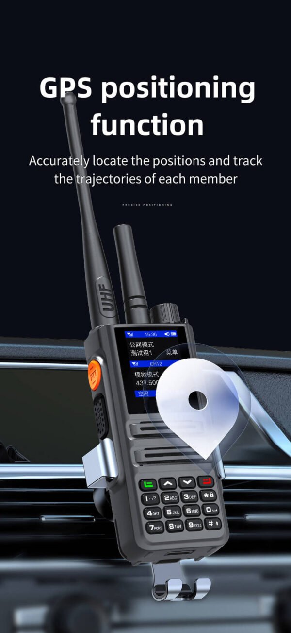 100 Mile Long Distance POC LTE Handheld Radio Walkie Talkie - Image 6