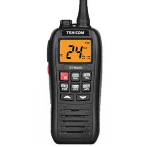 Handheld Portable Waterproof Floating VHF Marine Band 2 Way Radio Walkie Talkie